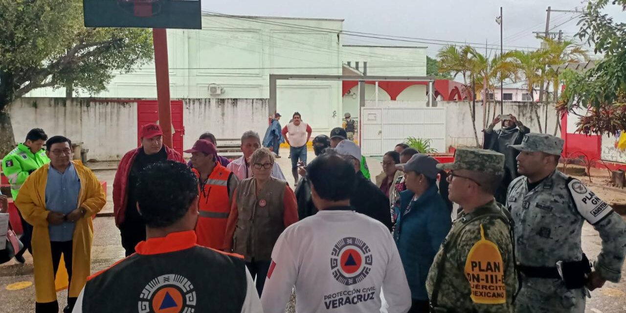 Fuerzas de tarea coordinan en territorio la atención por lluvias en el sur del estado