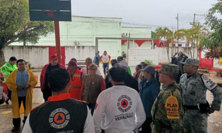 Fuerzas de tarea coordinan en territorio la atención por lluvias en el sur del estado