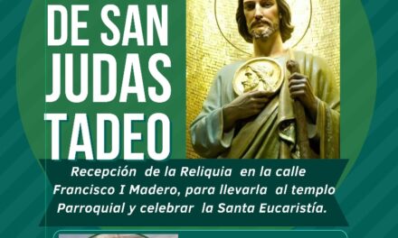 La reliquia de San Judas Tadeo en Xalapa