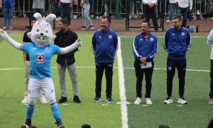 Llega Cruz Azul a “Molinos de San Roque”, inauguran unidad deportiva