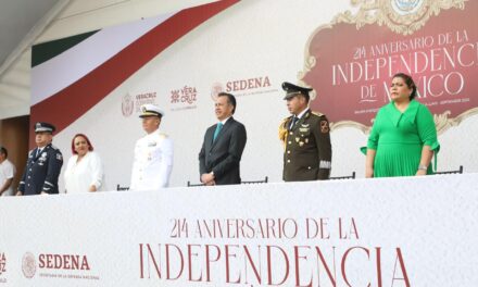 Desfile por la Independencia: Veracruz, protagonista de la Transformación