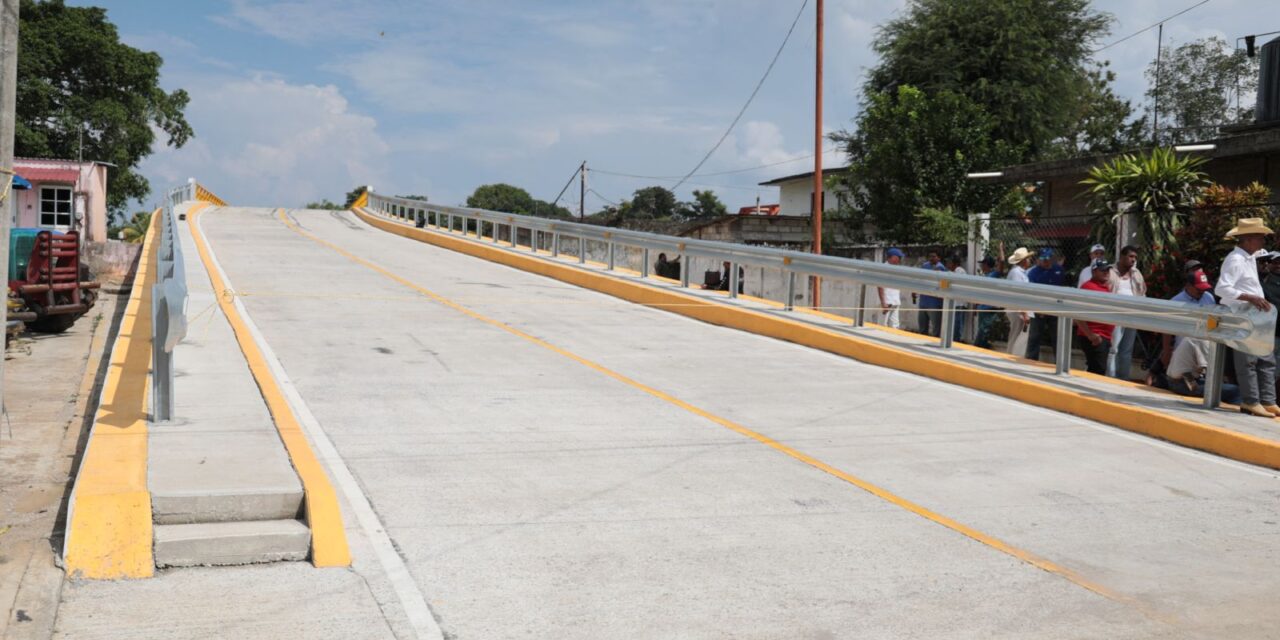 Más que un compromiso, un sueño cumplido en José Azueta con puente El Maguey