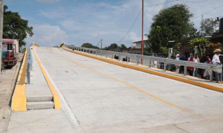 Más que un compromiso, un sueño cumplido en José Azueta con puente El Maguey