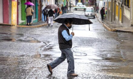 Prevén lluvia para la presente y la próxima semana en territorio estatal