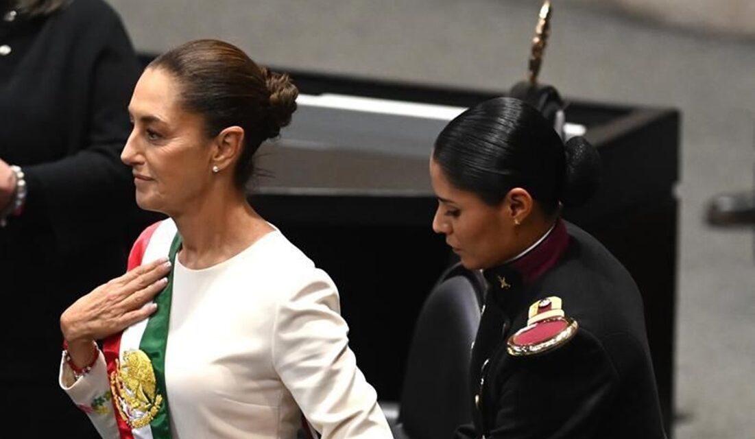 Hoy llegamos las mujeres a conducir los destinos de nuestra hermosa nación: Presidenta Claudia Sheinbaum