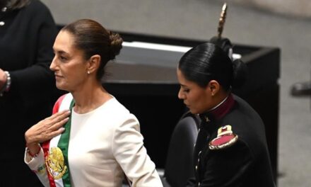 Hoy llegamos las mujeres a conducir los destinos de nuestra hermosa nación: Presidenta Claudia Sheinbaum