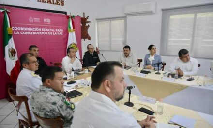 Mantienen reforzamiento de seguridad en Tuxpan, sesiona COESCONPAZ en ese municipio