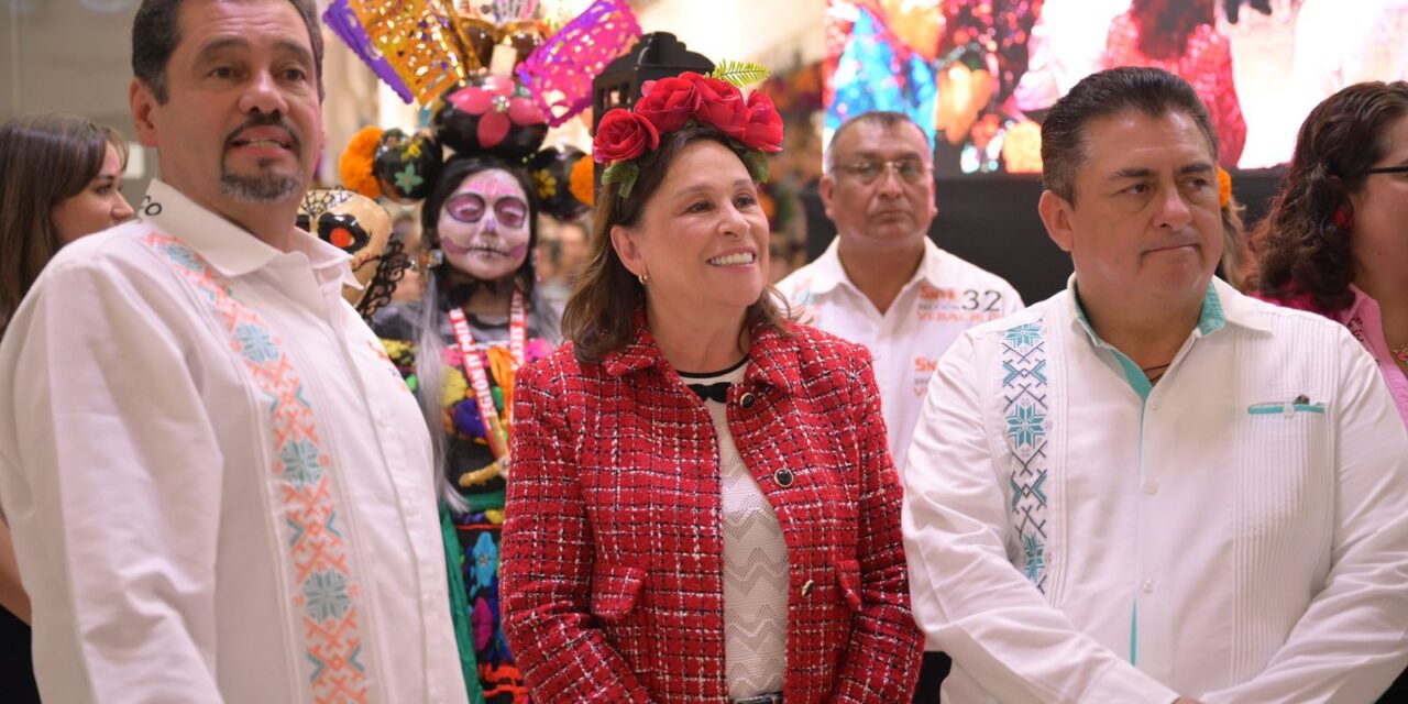 Maestros, padres y Gobierno, responsables de fomentar nuestras tradiciones: Rocío Nahle