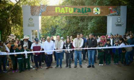 Inaugura Cuitláhuac parque ‘Naturalia’, alberga varias especies exóticas