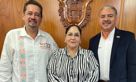 Comfrma SNTE 32 coorinación con SEV para mejorar educación en Veracruz