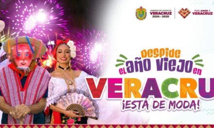 Veracruz se viste de fiesta para despedir el 2024 y dar la bienvenida al nuevo año