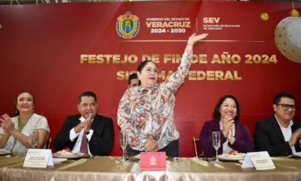 Realiza SEV Festejo de Fin de Año para trabajadores federales