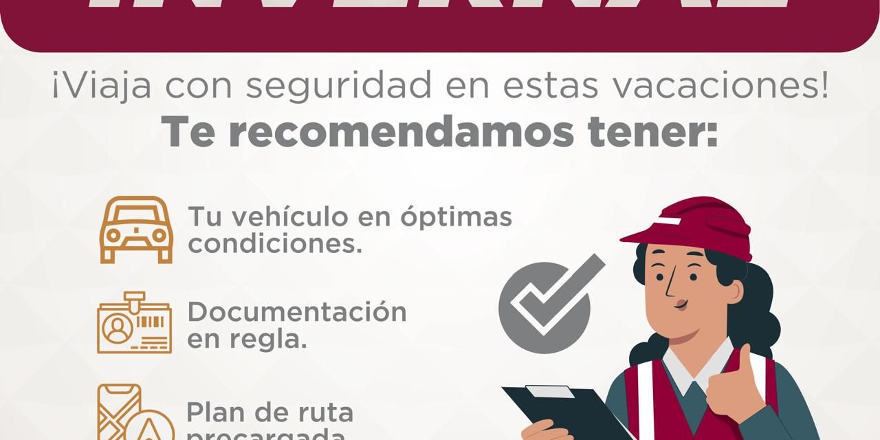 Por un viaje seguro, Protección Civil emite recomendaciones para circular en carretera