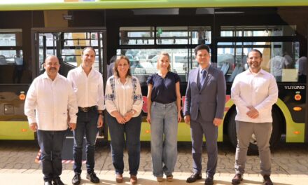 Rocío Nahle lidera la modernización del transporte público en Veracruz