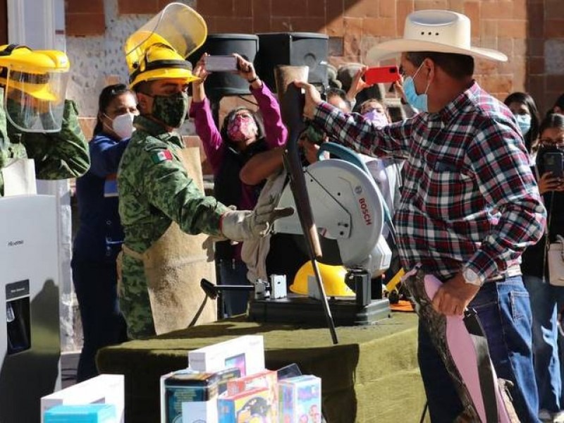 Inicia SEDENA canje de armas en Córdoba, Poza Rica y Coatzacoalcos