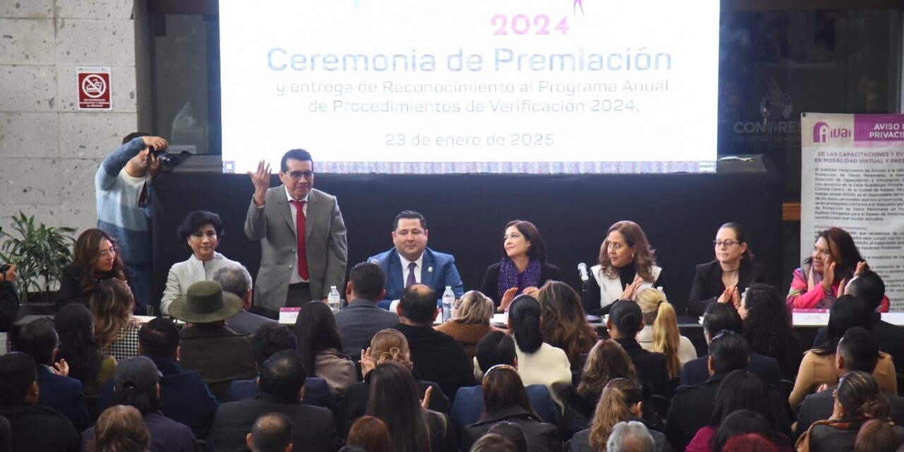 Constata Congreso premiación a entes que cumplen con obligaciones de transparencia