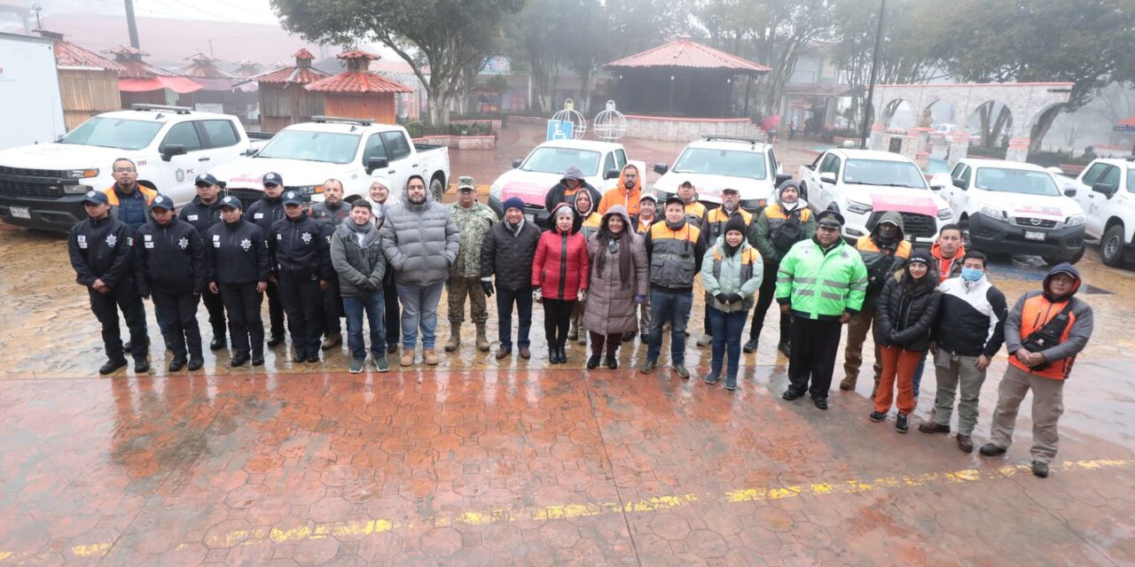 Esperanza y calidez llegan a Huayacocotla y Zacualpan con la Caravana Abrigando Corazones