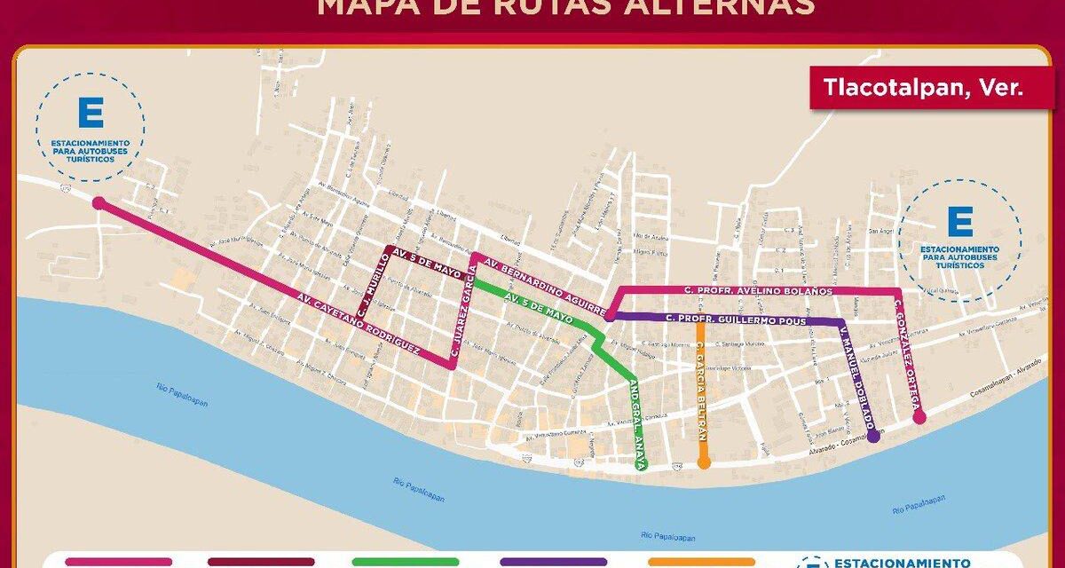 Plantean operativo de vialidad por fiestas de ‘La Candelaria’ desde este miércoles en Tlacotalpan