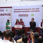 Encabeza Esteban Ramírez Zepeta el registro de la coalición “Sigamos Haciendo Historia” en Veracruz