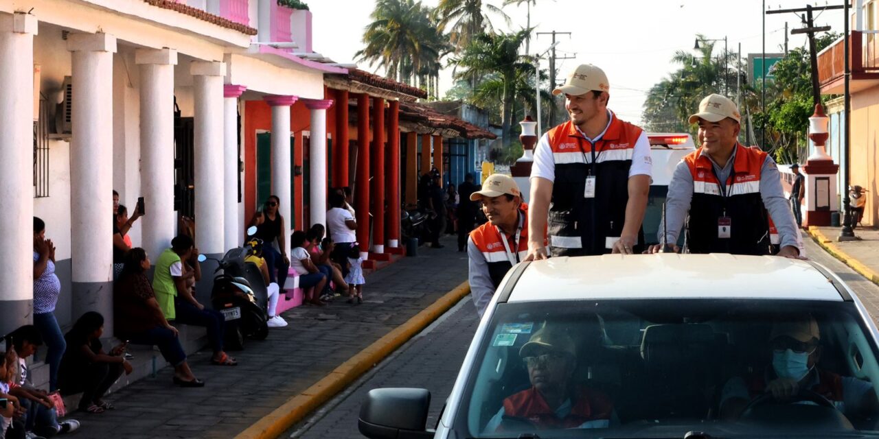 Gobierno estatal despliega a más de 500 trabajadores de Salud para La Candelaria