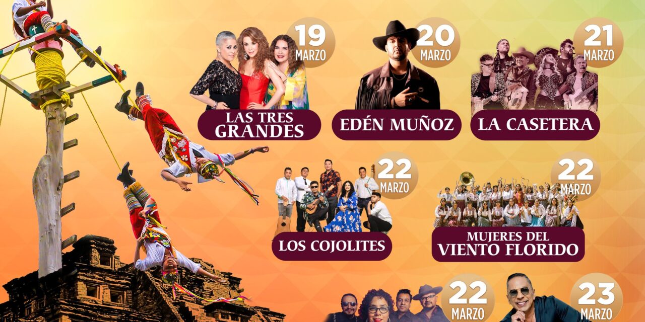 Gobernadora confirma cartelera de artistas para Cumbre Tajín