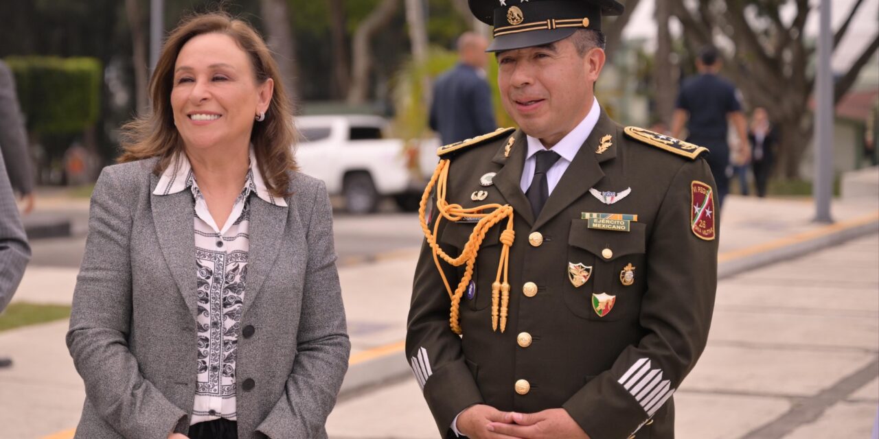 El Ejército Mexicano, pueblo uniformado al servicio de la nación: Rocío Nahle