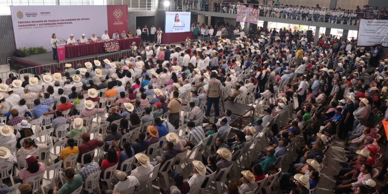 Congreso, presente en atención a ganaderos de la región de Las Choapas