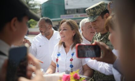 Seguridad prioridad en Veracruz reitera Rocío Nahle, en Coatzacoalcos se reubicó al cien por ciento de policías