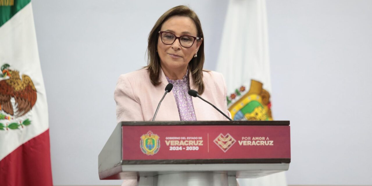 Rocío Nahle anuncia convenios de seguridad con Oaxaca, Puebla y Tlaxcala