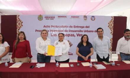 SEDESOL reafirma su compromiso con el desarrollo urbano en Las Choapas