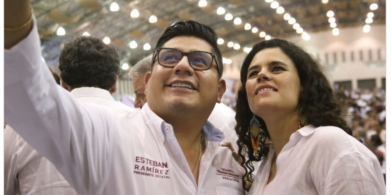 Hay respaldo y trabajo coordinado con la dirigencia de Esteban Ramírez Zepeta en Veracruz: Luisa María Alcalde