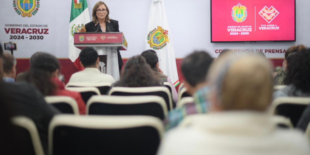 Rocío Nahle anuncia campaña de vacunación contra la tosferina en Veracruz