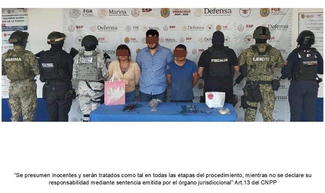 Detienen en Papantla a posibles responsables de la fabricación de explosivos